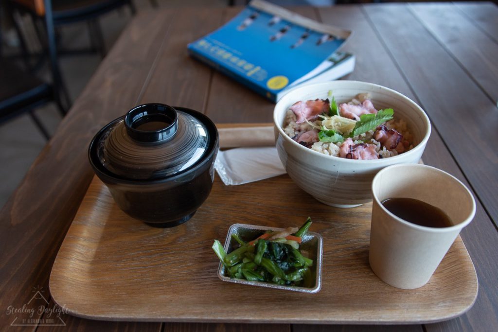 岡山 犬島 章魚飯 タコ飯
